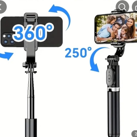 Q07 Bluetooth Integrated Selfie Stick 5/$20 - Picture 9 of 10